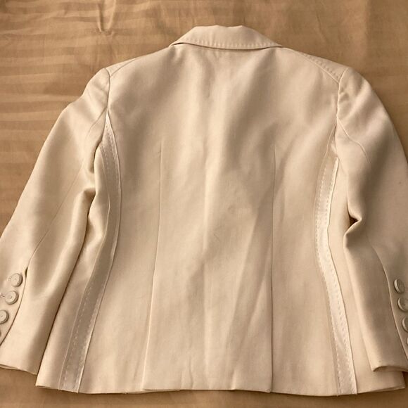 DVF Little M Double Breasted Jacket with Ribbon & Stitching detail. Size XS (0). - Picture 4 of 10